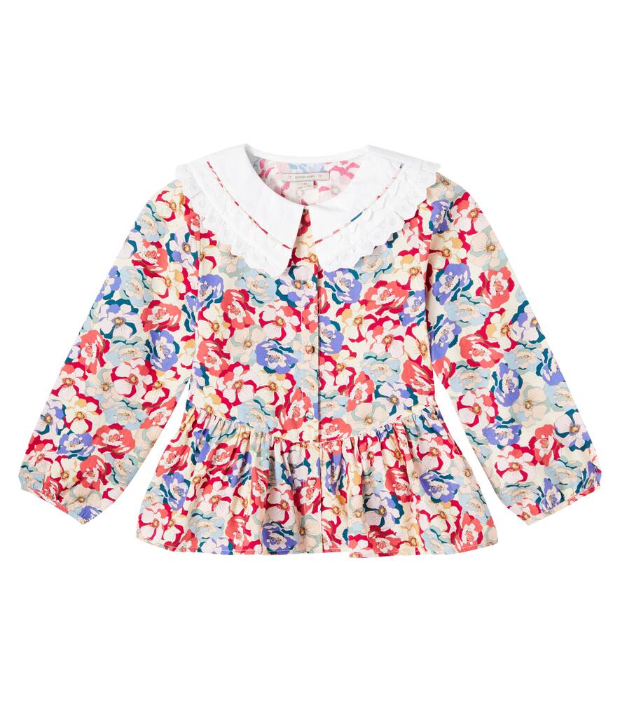 Хлопковая рубашка с цветочным принтом Konges Sløjd, La Rosa
Хлопковая рубашка с цветочным принтом Konges Sløjd, La Rosa