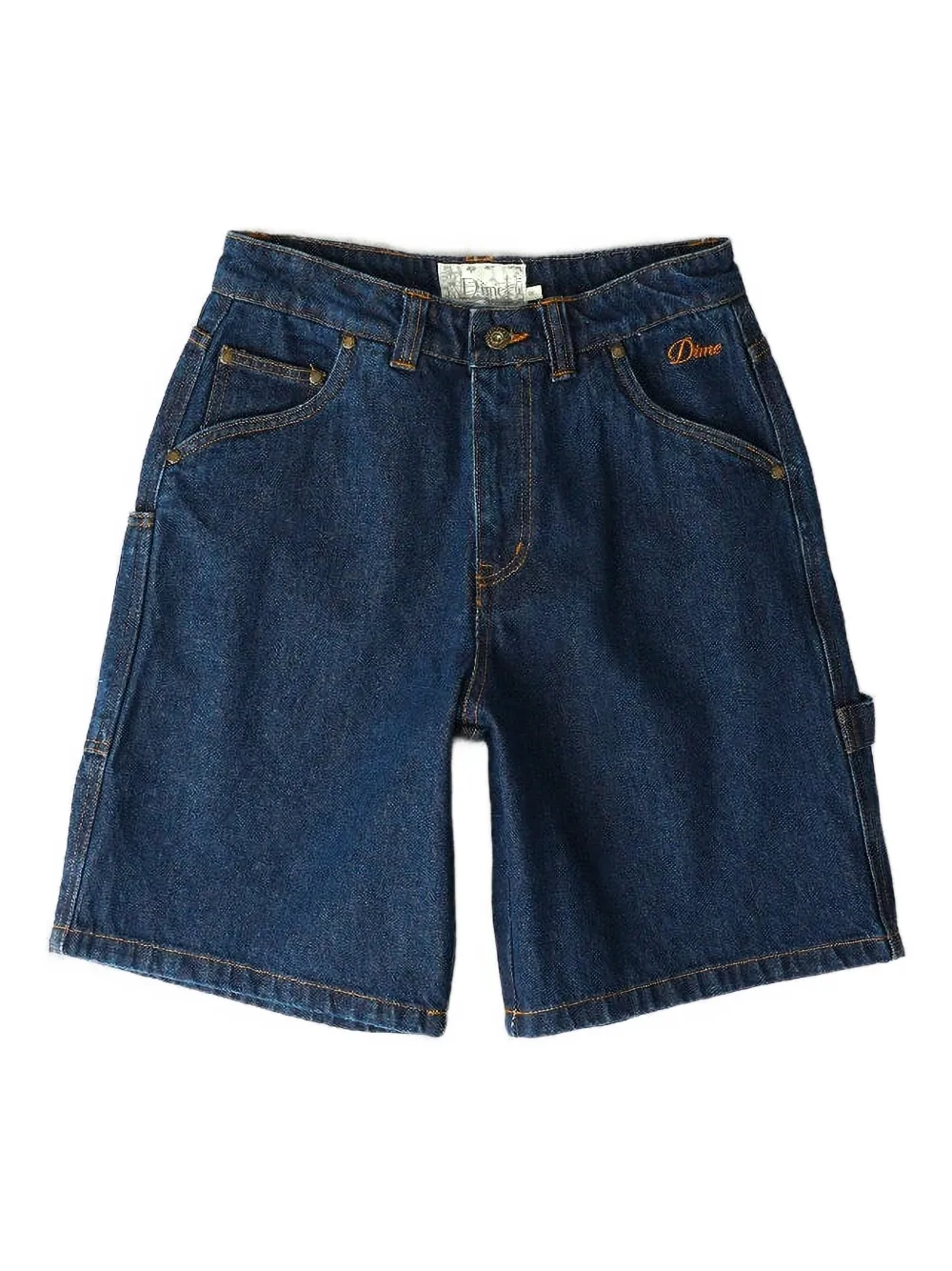 Джинсовые шорты с вышитым логотипом Dime, синий
Джинсовые шорты с вышитым логотипом Dime, синий