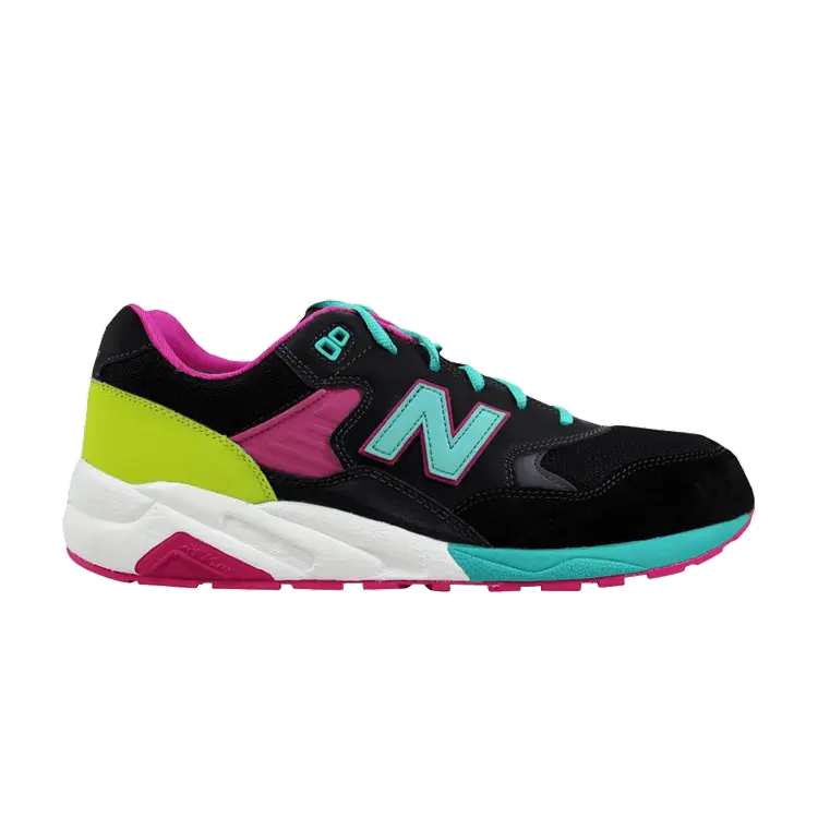 Кроссовки New Balance 580 'Black Blue Purple', черный 
Кроссовки New Balance 580 'Black Blue Purple', черный