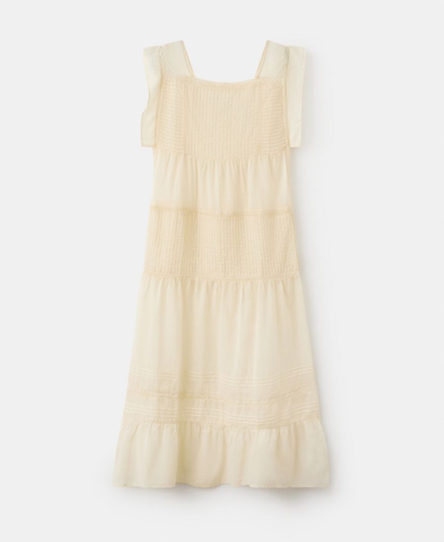 Женская хлопковая кружевная ночная рубашка MANGO, Vanilla
Женская хлопковая кружевная ночная рубашка MANGO, Vanilla