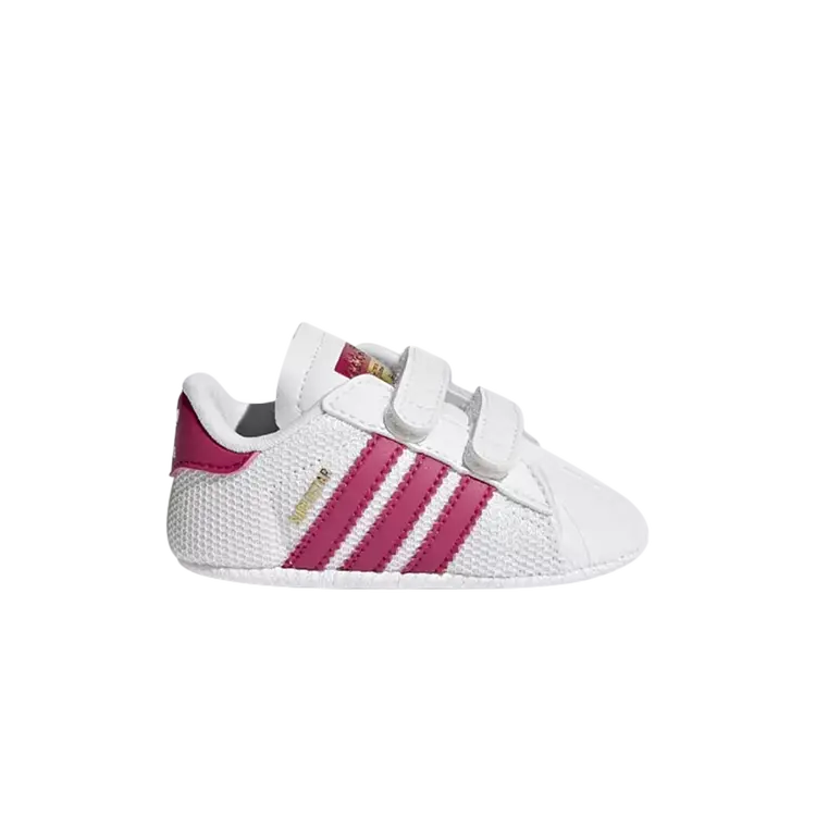 Кроссовки Adidas Superstar Crib 'White Pink', белый
Кроссовки Adidas Superstar Crib 'White Pink', белый