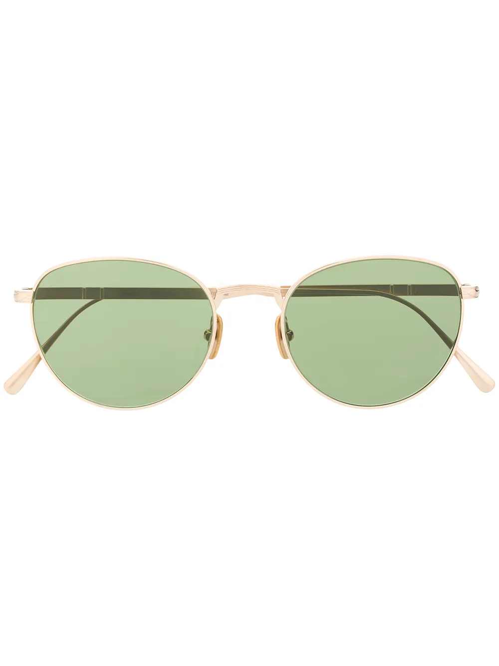 Солнцезащитные очки в круглой оправе Persol, золотистый
Солнцезащитные очки в круглой оправе Persol, золотистый
