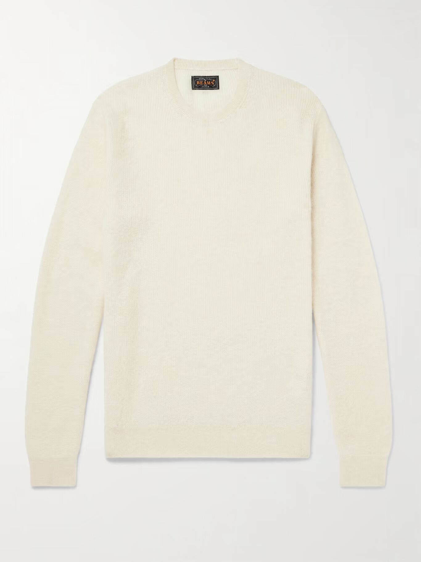 Свитер из смеси альпаки BEAMS PLUS, кремовый
Свитер из смеси альпаки BEAMS PLUS, кремовый
