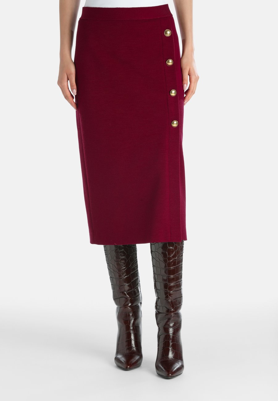 Юбка Luisa Spagnoli Pencil skirt, Bordeaux
Юбка Luisa Spagnoli Pencil skirt, Bordeaux