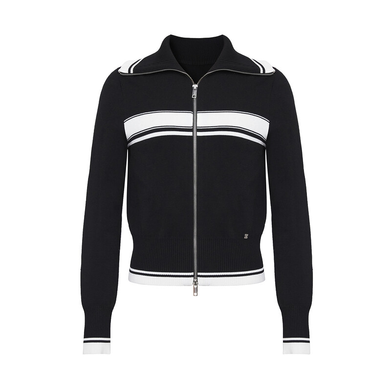 Кардиган вязаный Deep Breath с двойной молнией, белый
Кардиган вязаный Deep Breath с двойной молнией, белый