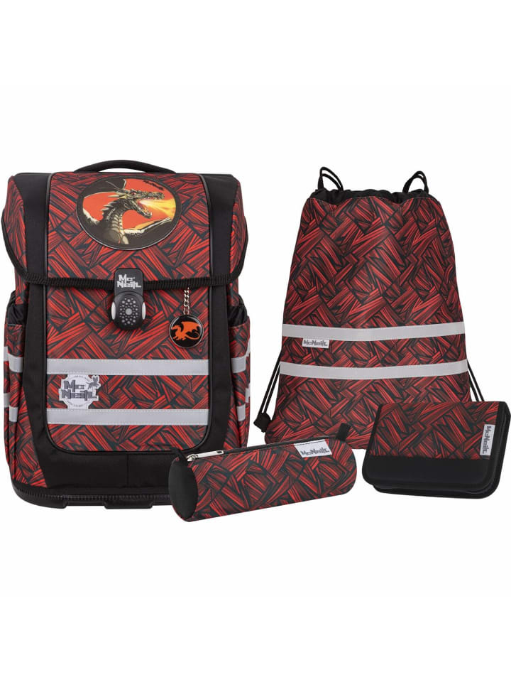 McNeill Набор школьных сумок ERGO COMPACTO ZACK из 5 предметов, красный
McNeill Набор школьных сумок ERGO COMPACTO ZACK из 5 предметов, красный