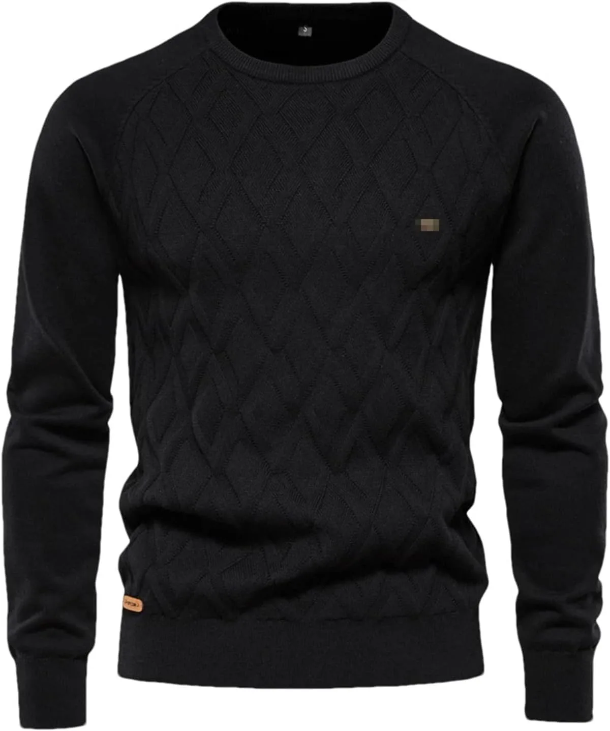 Мужской свитер с узором аргайл, о-шейк, длинный рукав Haitpant
Мужской свитер с узором аргайл, о-шейк, длинный рукав Haitpant