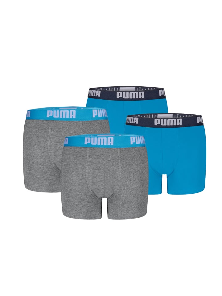 Боксерские шорты BOYS EVERYDAY BASIC BOXER 4P в размере 277 - синий/серый меланж Puma
Боксерские шорты BOYS EVERYDAY BASIC BOXER 4P в размере 277 - синий/серый меланж Puma