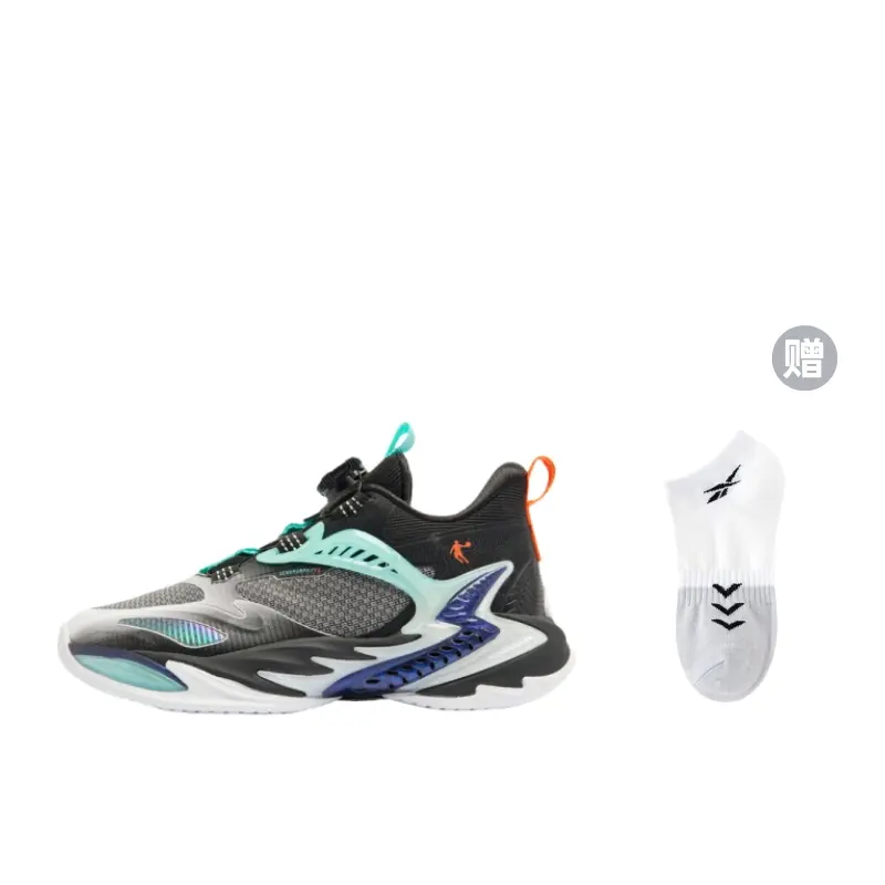 QIAODAN Детские баскетбольные кроссовки Irregular Shape 6.0, черные, для подростков
QIAODAN Детские баскетбольные кроссовки Irregular Shape 6.0, черные, для подростков