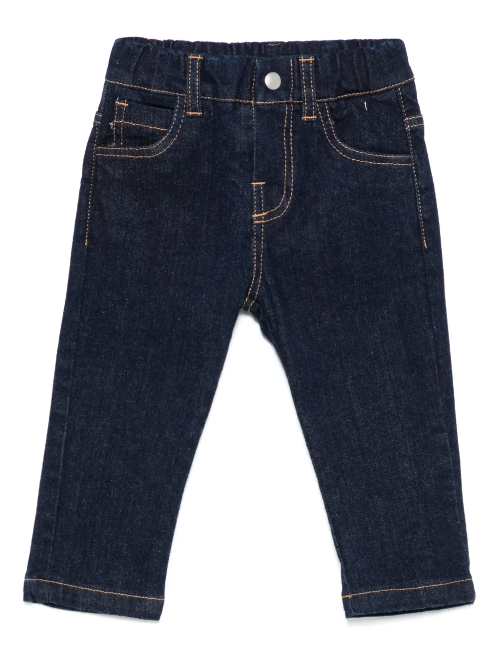 Джинсы с контрастной строчкой BIKKEMBERGS KIDS, синий
Джинсы с контрастной строчкой BIKKEMBERGS KIDS, синий