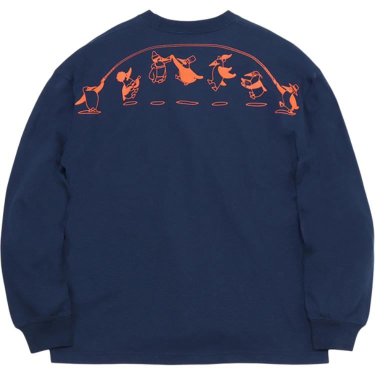 Футболка унисекс синяя CHUMS 
Футболка унисекс синяя CHUMS