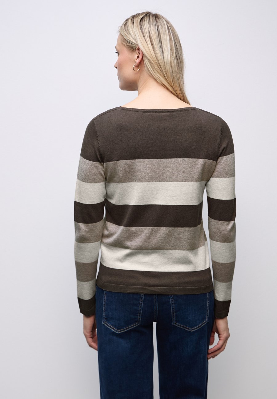 Джемпер Street One GESTREIFTER PULLOVER, Braun/Brown
Джемпер Street One GESTREIFTER PULLOVER, Braun/Brown