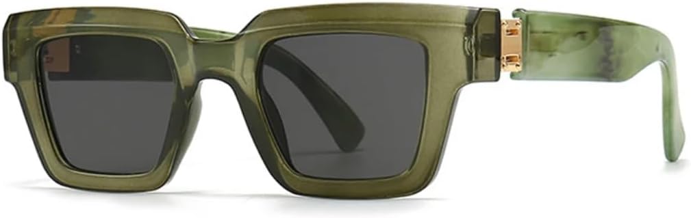 Модные женские солнцезащитные очки класса люкс, винтажные дизайнерские очки конфетных цветов с прозрачным градиентом, мужские солнцезащитные очки в стиле панк SZVVBKK, Olive Green Grey
Модные женские солнцезащитные очки класса люкс, винтажные дизайнерские очки конфетных цветов с прозрачным градиентом, мужские солнцезащитные очки в стиле панк SZVVBKK, Olive Green Grey