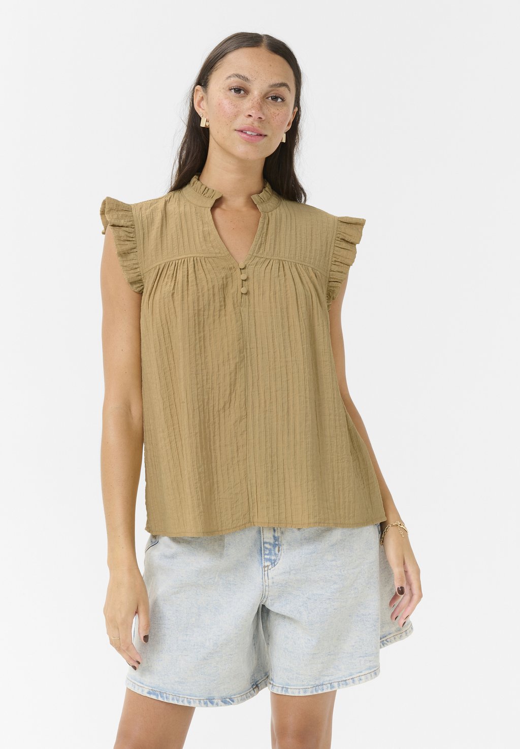 Блуза KALIANY VIA Kaffe, коричневый
Блуза KALIANY VIA Kaffe, коричневый