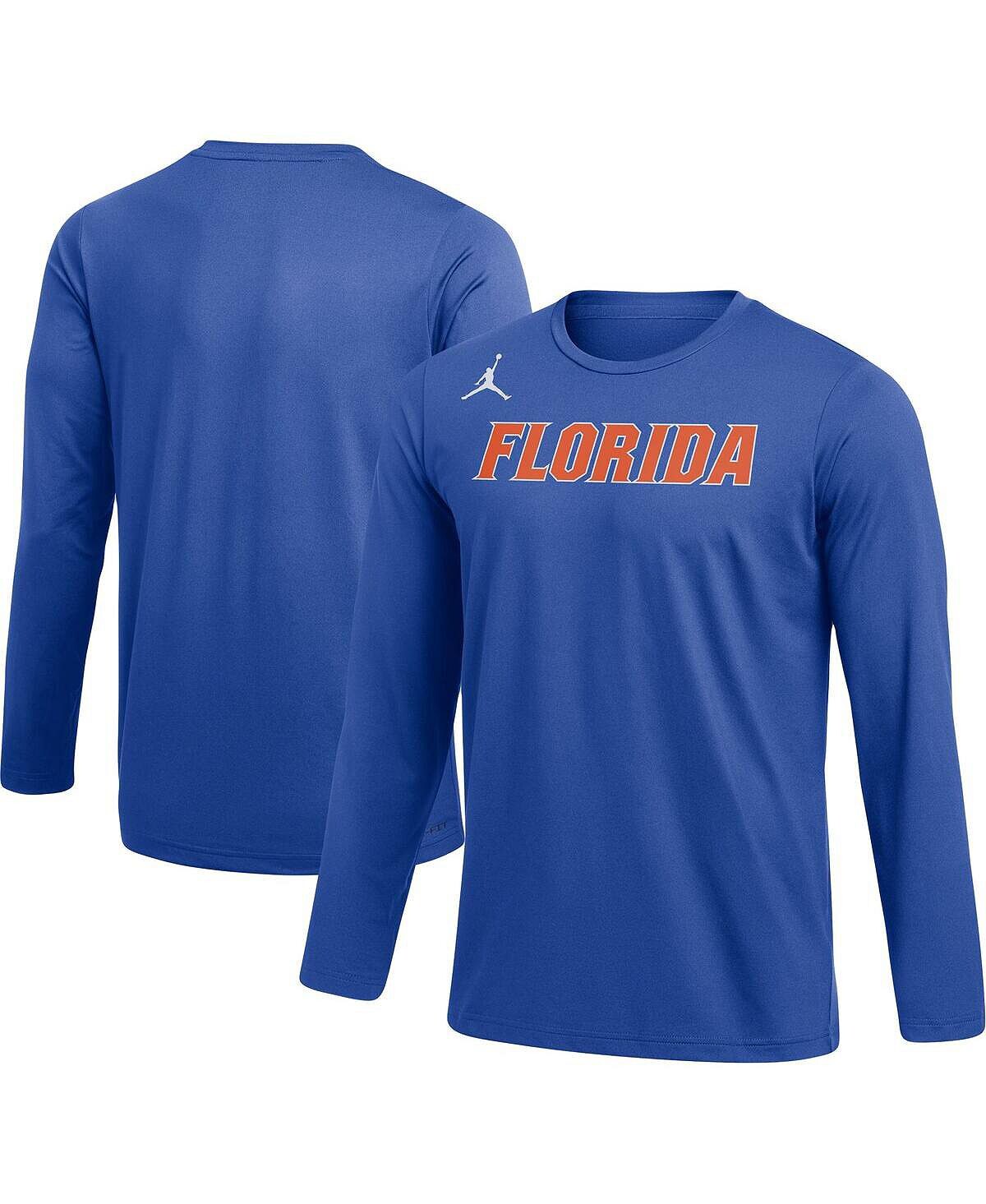 Мужская футболка с длинным рукавом и логотипом Royal Florida Gators для тренировок Jordan
Мужская футболка с длинным рукавом и логотипом Royal Florida Gators для тренировок Jordan