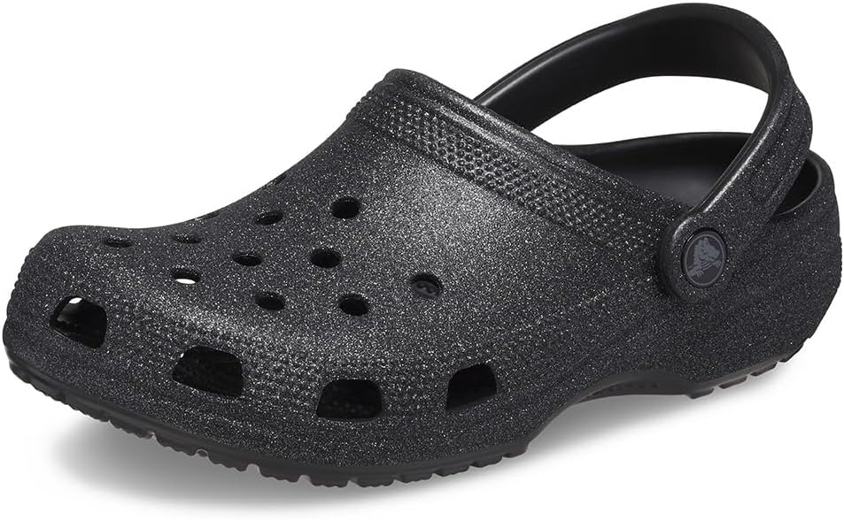 Унисекс сабо Crocs Classic с блестками, черный
Унисекс сабо Crocs Classic с блестками, черный