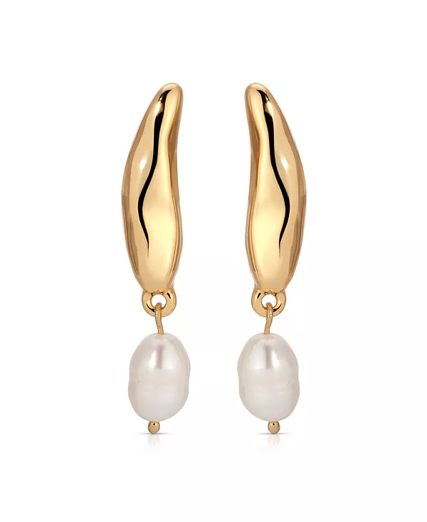 Серьги из искусственного жемчуга Liquid Luxe Ettika, gold
Серьги из искусственного жемчуга Liquid Luxe Ettika, gold