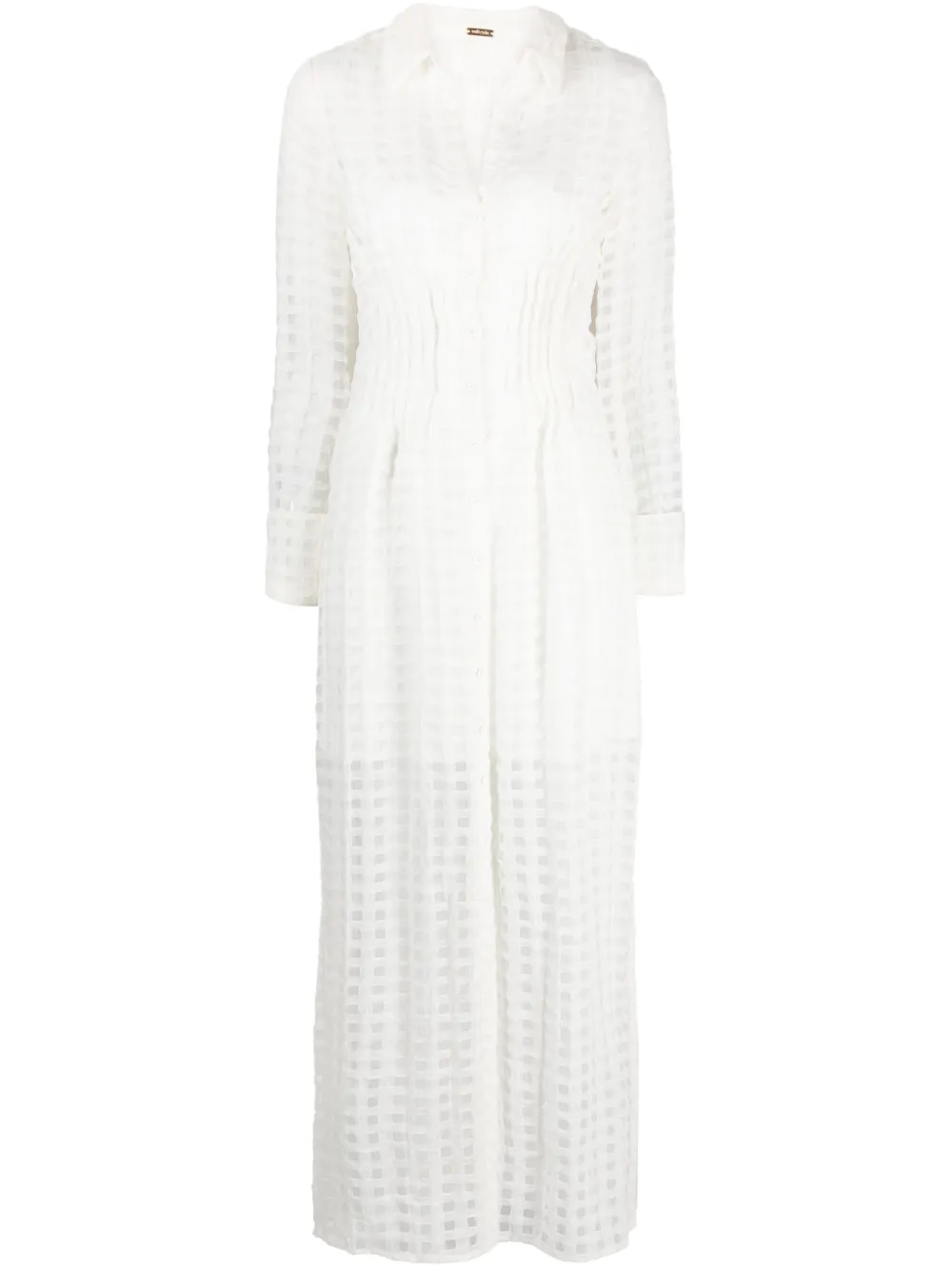 Прозрачное платье макси Pernille в клетку Cult Gaia, белый
Прозрачное платье макси Pernille в клетку Cult Gaia, белый