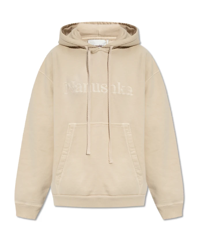 Худи 'Ever' с логотипом Nanushka, бежевый
Худи 'Ever' с логотипом Nanushka, бежевый