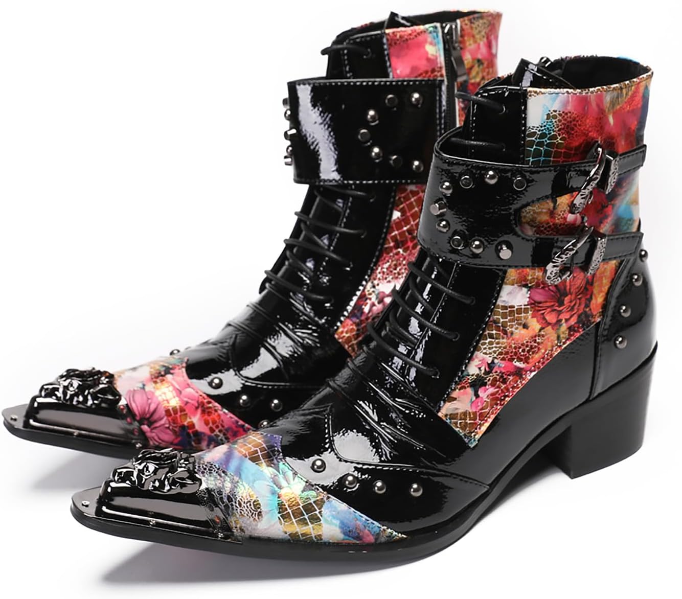 Мужские сапоги Santimon cowboy для вечеринок, повседневные кожаные ботинки Chelsea с металлическим носком, бусинами, высокие мотоциклетные ботинки, модные мужские ботинки до щиколотки в западном стиле, черный
Мужские сапоги Santimon cowboy для вечеринок, повседневные кожаные ботинки Chelsea с металлическим носком, бусинами, высокие мотоциклетные ботинки, модные мужские ботинки до щиколотки в западном стиле, черный