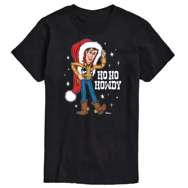 Мужская футболка с принтом «Хо-хо-хауди» из сериала «История игрушек Вуди» Disney / Pixar, черный
Мужская футболка с принтом «Хо-хо-хауди» из сериала «История игрушек Вуди» Disney / Pixar, черный