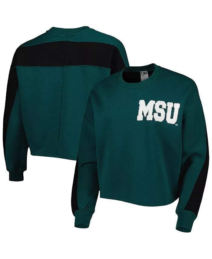 Женский зеленый пуловер с цветными блоками Michigan State Spartans Back To Reality, толстовка Gameday Couture
Женский зеленый пуловер с цветными блоками Michigan State Spartans Back To Reality, толстовка Gameday Couture