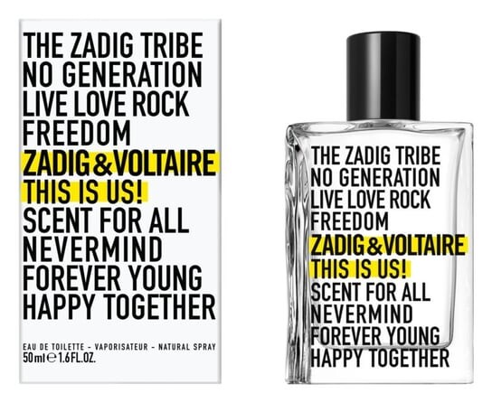 Туалетная вода, 50 мл Zadig & Voltaire, This Is Us!
Туалетная вода, 50 мл Zadig & Voltaire, This Is Us!