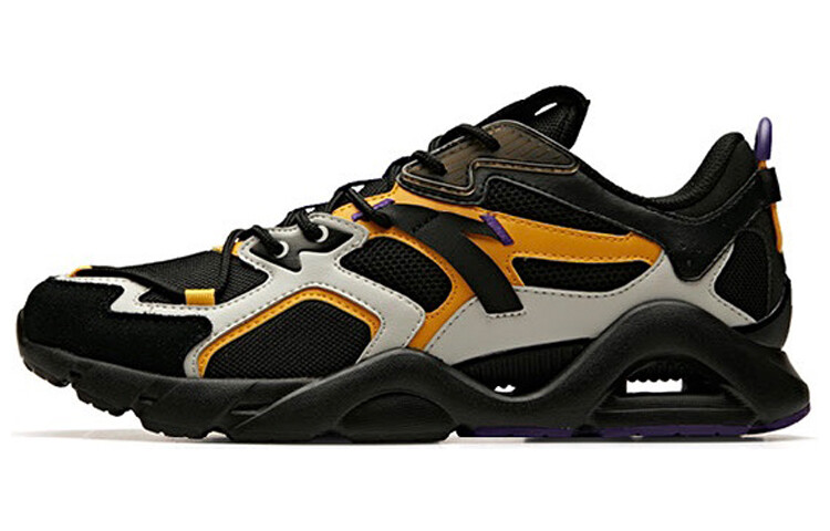 Кроссовки мужские с низким верхом, черные/куркума/династия фиолетовый Anta
Кроссовки мужские с низким верхом, черные/куркума/династия фиолетовый Anta