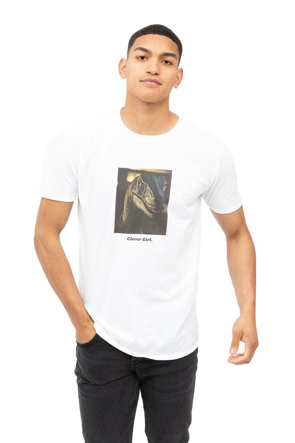 Хлопковая футболка Clever Girl Jurassic Park, белый
Хлопковая футболка Clever Girl Jurassic Park, белый