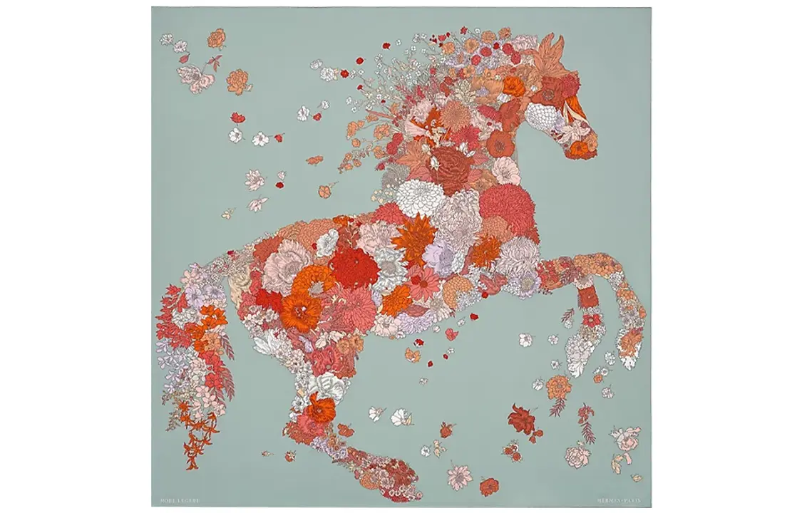 Шёлковый шарф унисекс HERMES, Blue-Shopping Bag
Шёлковый шарф унисекс HERMES, Blue-Shopping Bag