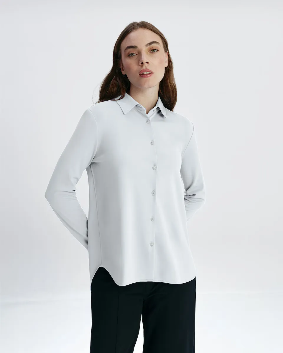 Женская рубашка оверсайз, не гладкая и не грязеотталкивающая Sepiia, белый
Женская рубашка оверсайз, не гладкая и не грязеотталкивающая Sepiia, белый