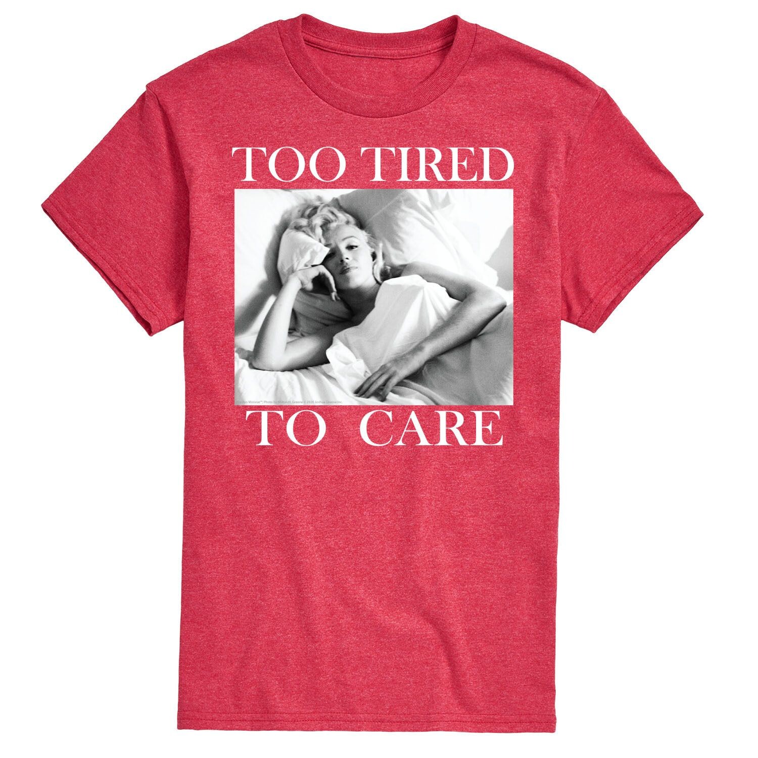 Мужская футболка Мэрилин Монро Too Tired Licensed Character
Мужская футболка Мэрилин Монро Too Tired Licensed Character