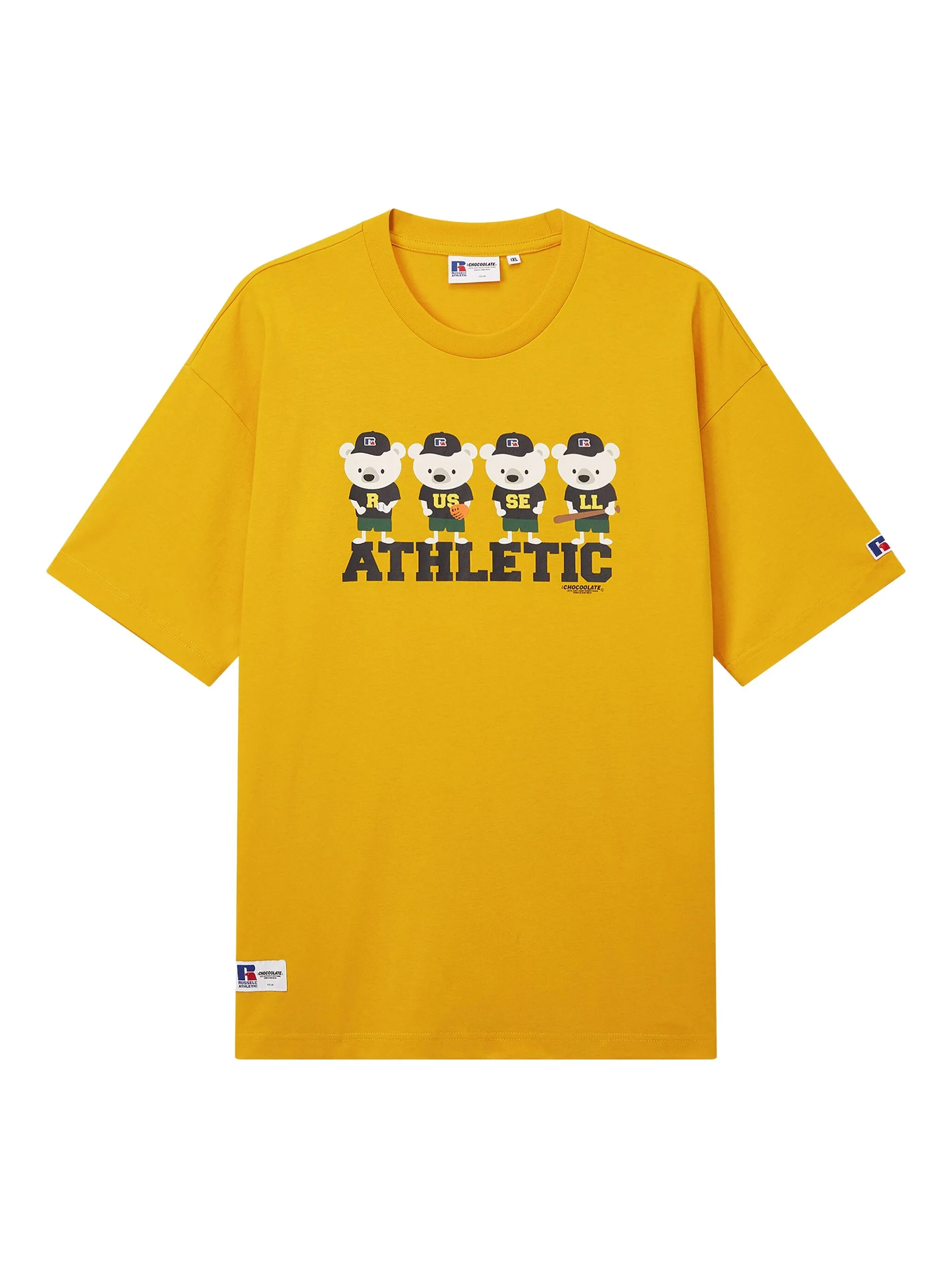 Футболка с графичным принтом Chocoolate, желтый
Футболка с графичным принтом Chocoolate, желтый