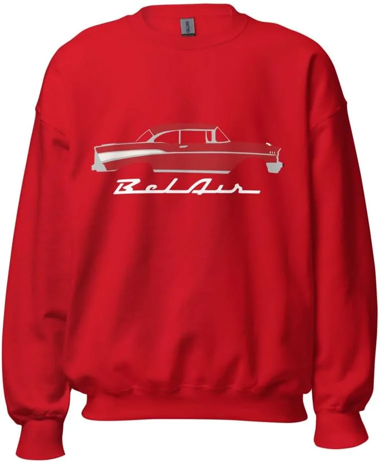Свитшот с принтом классического автомобиля 57 Chevy Bel Air Matador Red Hardtop JG Infinite
Свитшот с принтом классического автомобиля 57 Chevy Bel Air Matador Red Hardtop JG Infinite