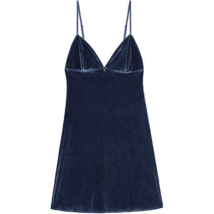 Ночная сорочка из велюра синяя Victoria's Secret
Ночная сорочка из велюра синяя Victoria's Secret