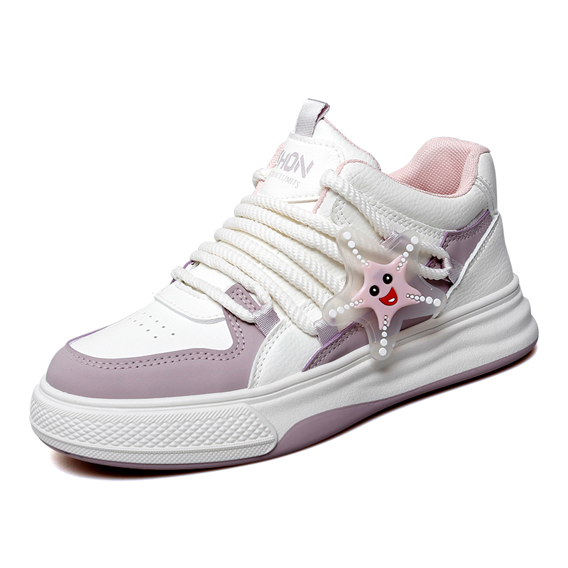 Нескользящие и дышащие низкие детские кроссовки для скейтбординга для подростков FIRS Kids, белый/розовый
Нескользящие и дышащие низкие детские кроссовки для скейтбординга для подростков FIRS Kids, белый/розовый