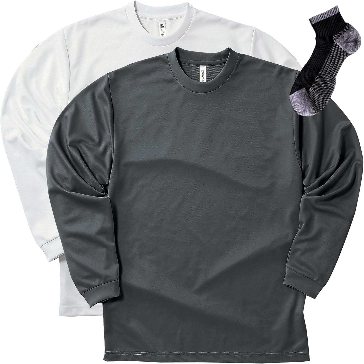 Футболка с длинными рукавами и круглым вырезом Glimmer 00304-ALT, сухая, 113 г (4,4 унции), белый/темно-серый
Футболка с длинными рукавами и круглым вырезом Glimmer 00304-ALT, сухая, 113 г (4,4 унции), белый/темно-серый