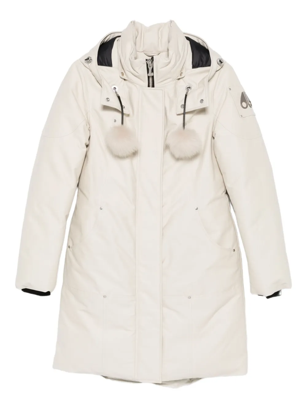 Пальто с капюшоном и помпонами Moose Knuckles, нейтральный
Пальто с капюшоном и помпонами Moose Knuckles, нейтральный