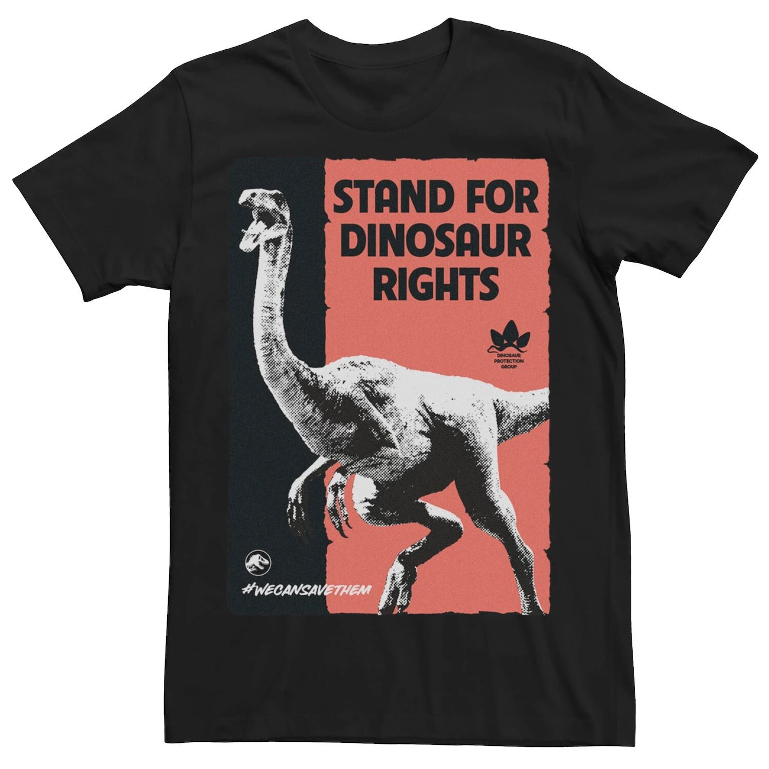 Мужская футболка Jurassic World Stand For Dinosaur Rights Licensed Character
Мужская футболка Jurassic World Stand For Dinosaur Rights Licensed Character