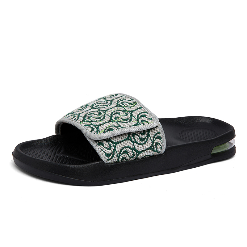 Сандалии-слайдеры мужские с прошивкой EVA, противоскользящие, износостойкие, с амортизацией NANJIREN, Black Green
Сандалии-слайдеры мужские с прошивкой EVA, противоскользящие, износостойкие, с амортизацией NANJIREN, Black Green