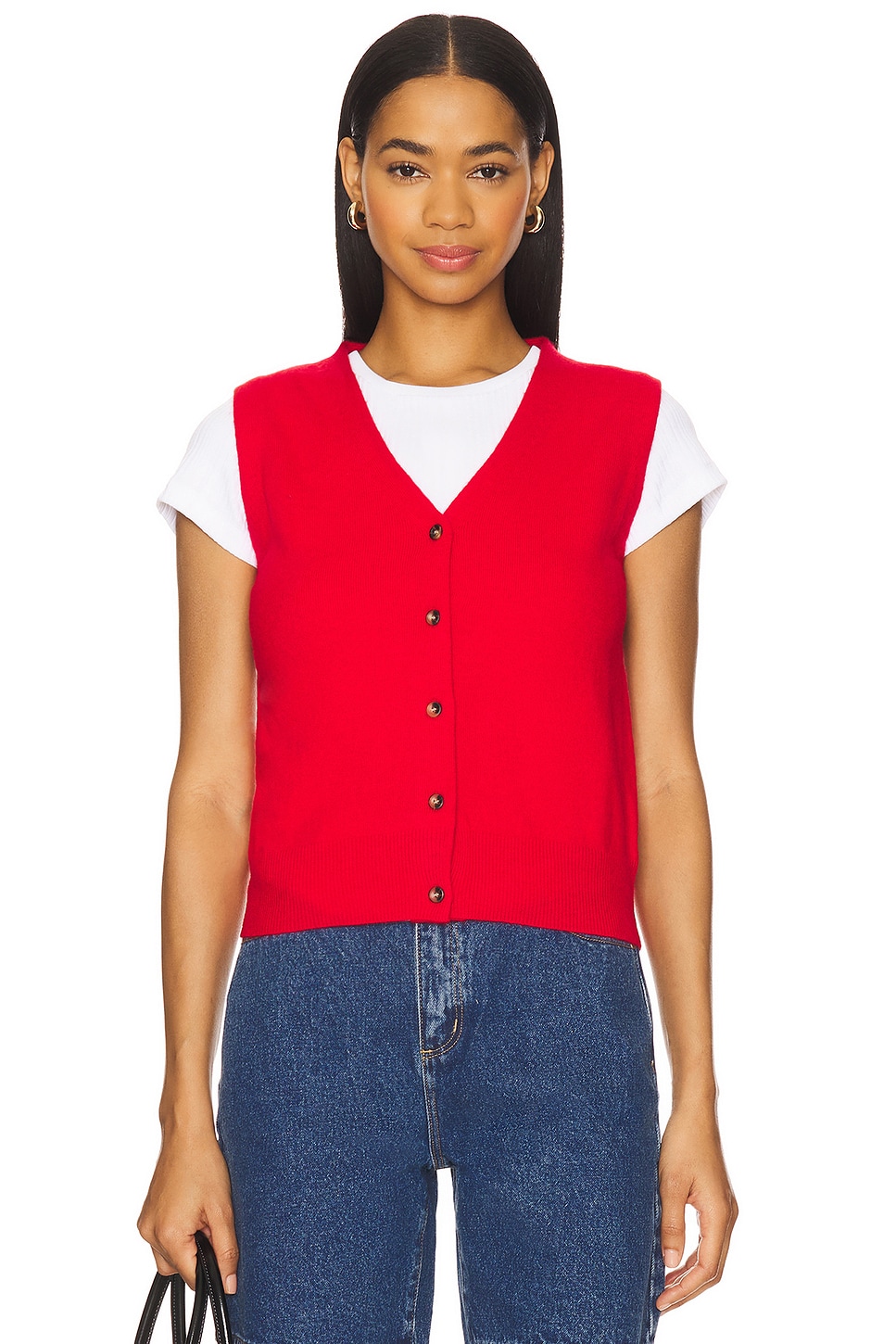 Жилет-свитер Eira от Astr The Label, red
Жилет-свитер Eira от Astr The Label, red