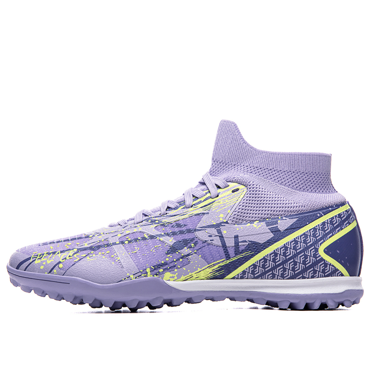 Saibi Мужские футбольные бутсы высокие голубые лунно-фиолетовые для искусственного покрытия, цвет Moon Purple-Turf
Saibi Мужские футбольные бутсы высокие голубые лунно-фиолетовые для искусственного покрытия, цвет Moon Purple-Turf