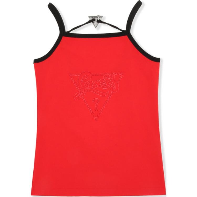 YUEQI QI Co-branded Model Vest Women's Flame Red Guess
YUEQI QI Co-branded Model Vest Women's Flame Red Guess