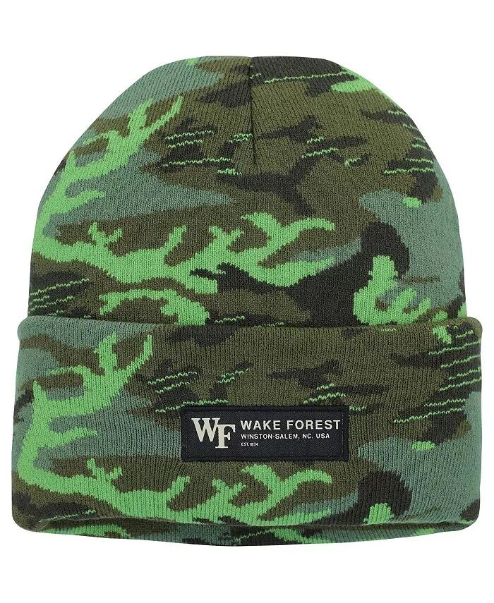 Мужская камуфляжная вязаная шапка с манжетами на день ветеранов Wake Forest Demon Deacons Nike
Мужская камуфляжная вязаная шапка с манжетами на день ветеранов Wake Forest Demon Deacons Nike