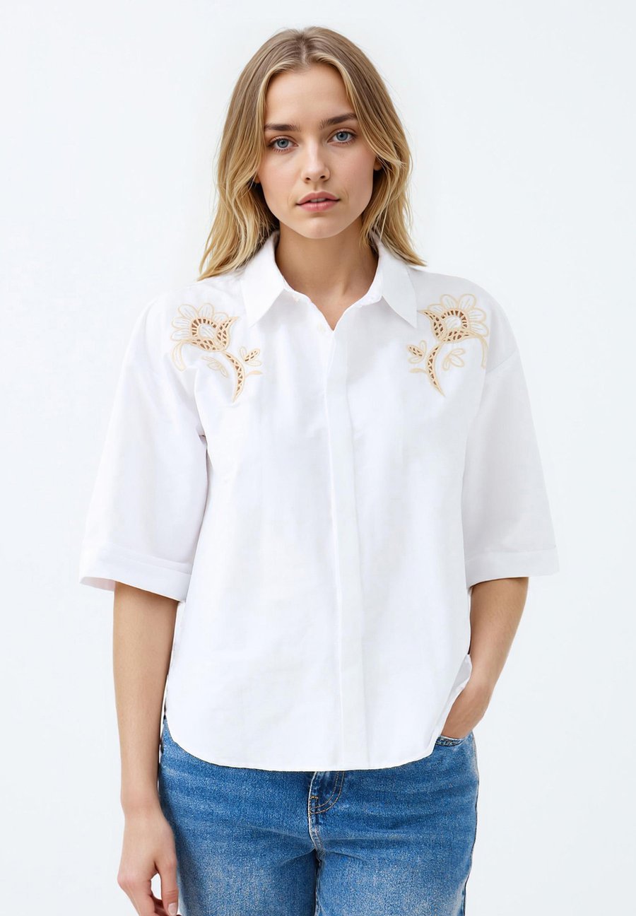 Блуза Jimmy Key Button-down blouse, Ecru/Off-White
Блуза Jimmy Key Button-down blouse, Ecru/Off-White
