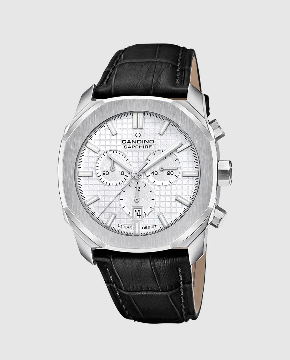C4747/5 Icon мужские часы в черной коже Candino, черный
C4747/5 Icon мужские часы в черной коже Candino, черный