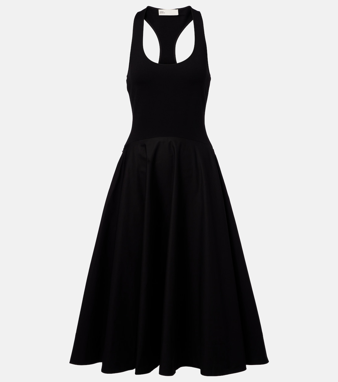 Расклешенное миди-платье с ремешком на спине Tory Burch, черный
Расклешенное миди-платье с ремешком на спине Tory Burch, черный