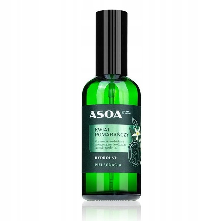 Asoa, Гидролат цветков апельсина, 100 мл
Asoa, Гидролат цветков апельсина, 100 мл