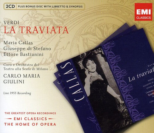 CD диск Verdi / Giulini / Callas / Distefano / Bastianini: La Traviata
CD диск Verdi / Giulini / Callas / Distefano / Bastianini: La Traviata
