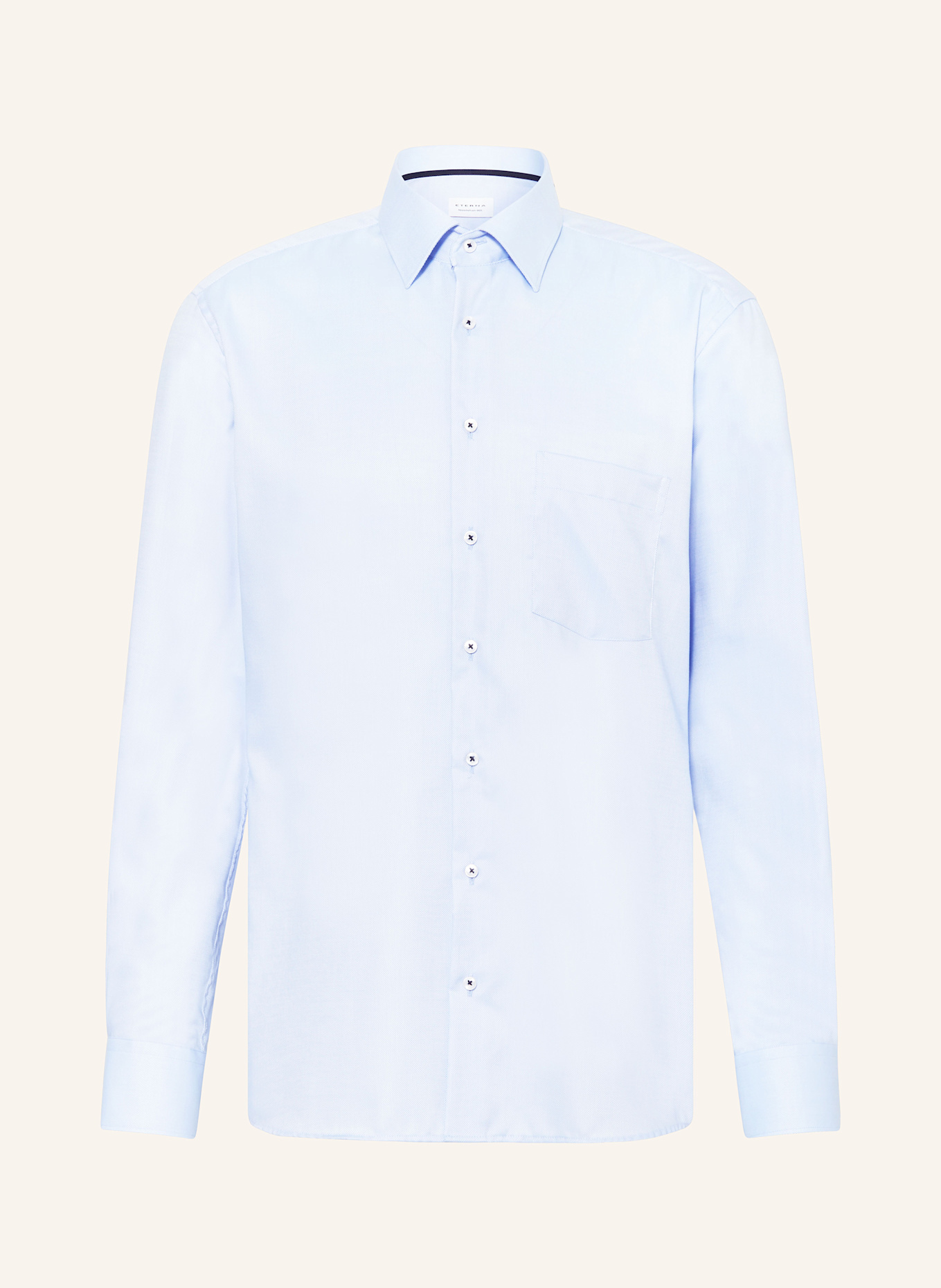 Современная рубашка Eterna, голубой
Современная рубашка Eterna, голубой
